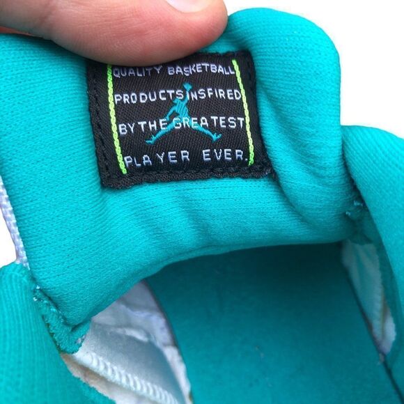 Rare 2013 air jordan 11 retro low aqua safari size 8 - Picture 13 of 16